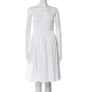 Staud Ida white dress